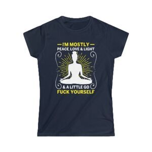 Women's Softstyle Tee Yoga Tshirt Casual